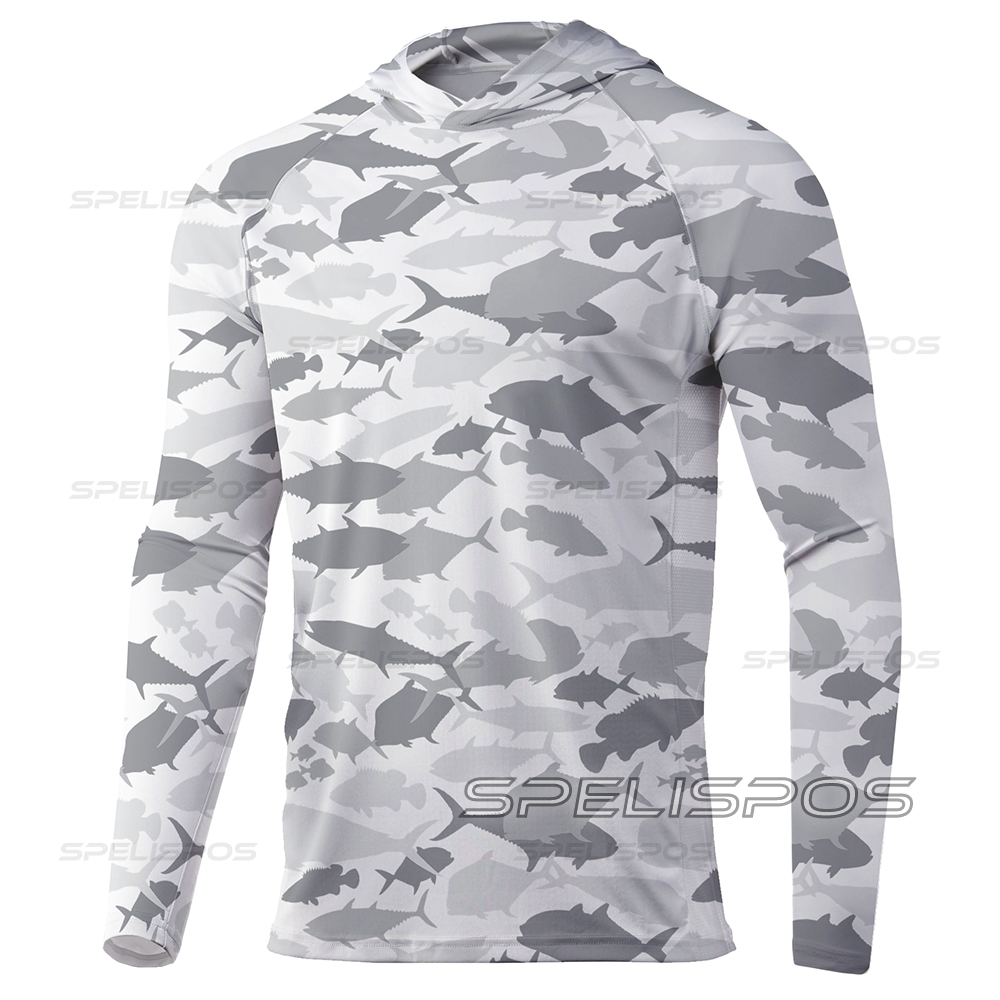 Running Gear On - Bluzy wędkarskie Sun Anti-UV UPF50+ Letnia