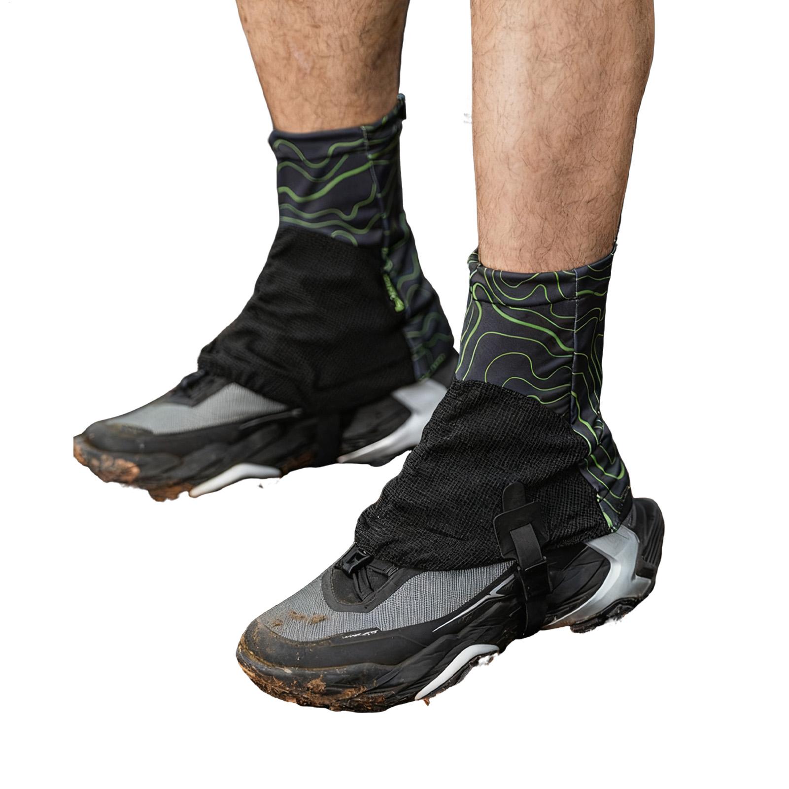 Trail Running Gaiter - 1 para outdoorowych getrów, oddychające i