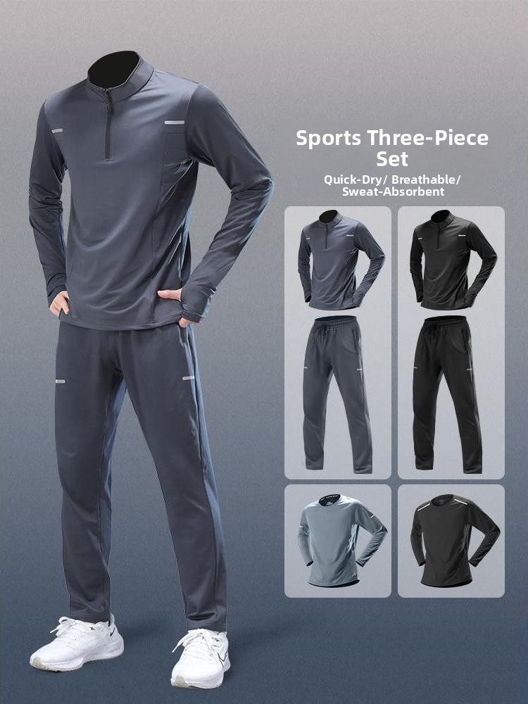 Running Gear Youth - Męski strój sportowy do biegania, długi