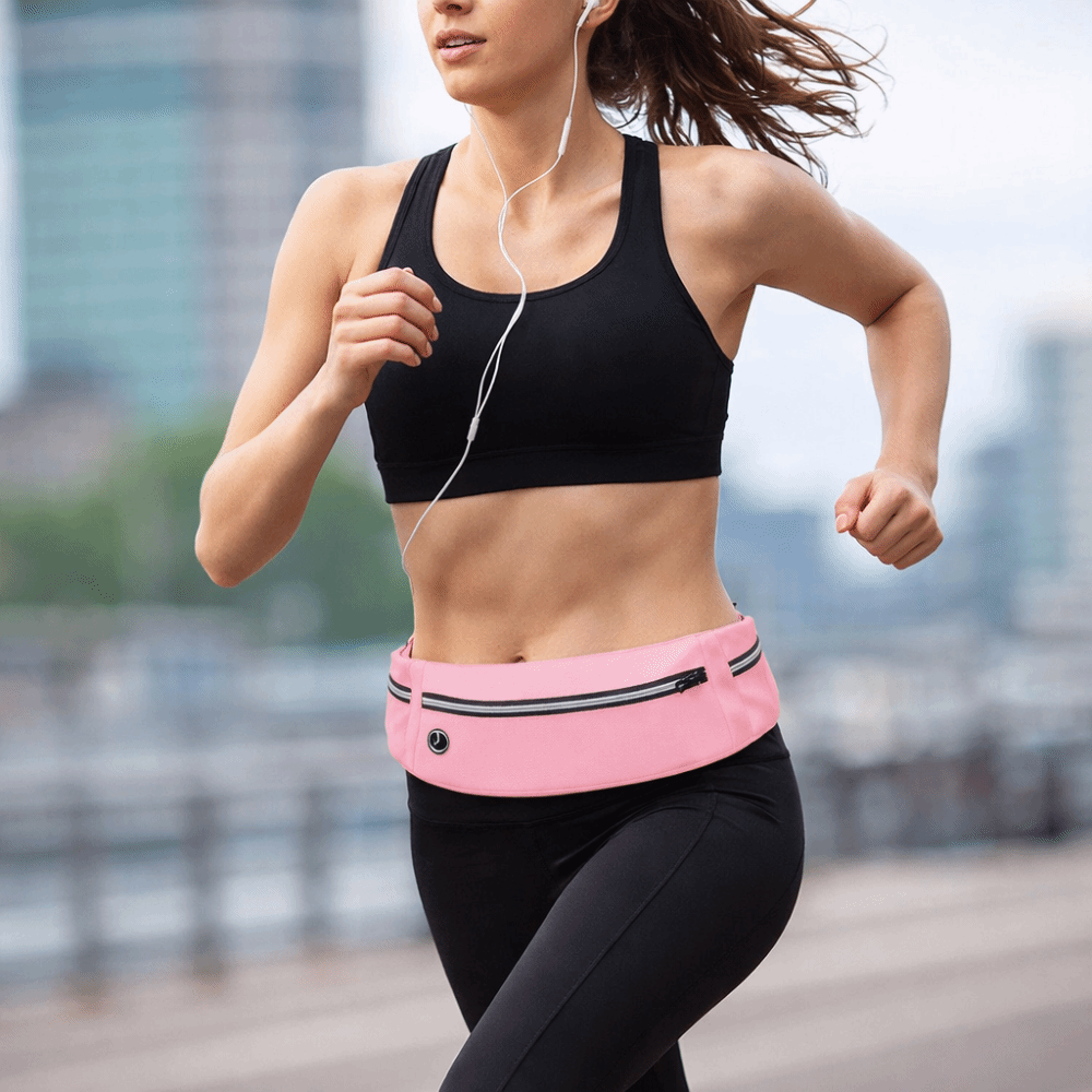 Running Gear Gym - Damska wodoodporna saszetka biodrowa na telefon