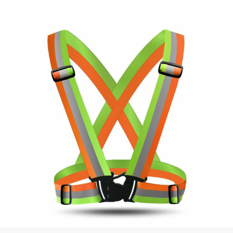 Running Gear Youth - Unisexowe odblaskowe szelki do biegania nocą