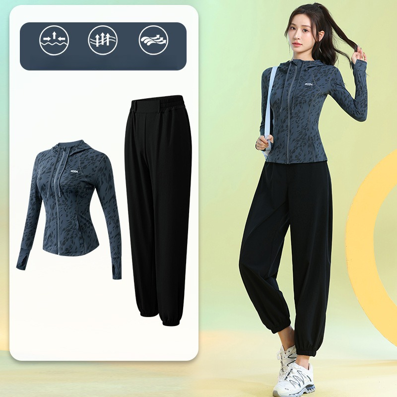 Running Gear Gym - Damskie komplety do biegania z długim