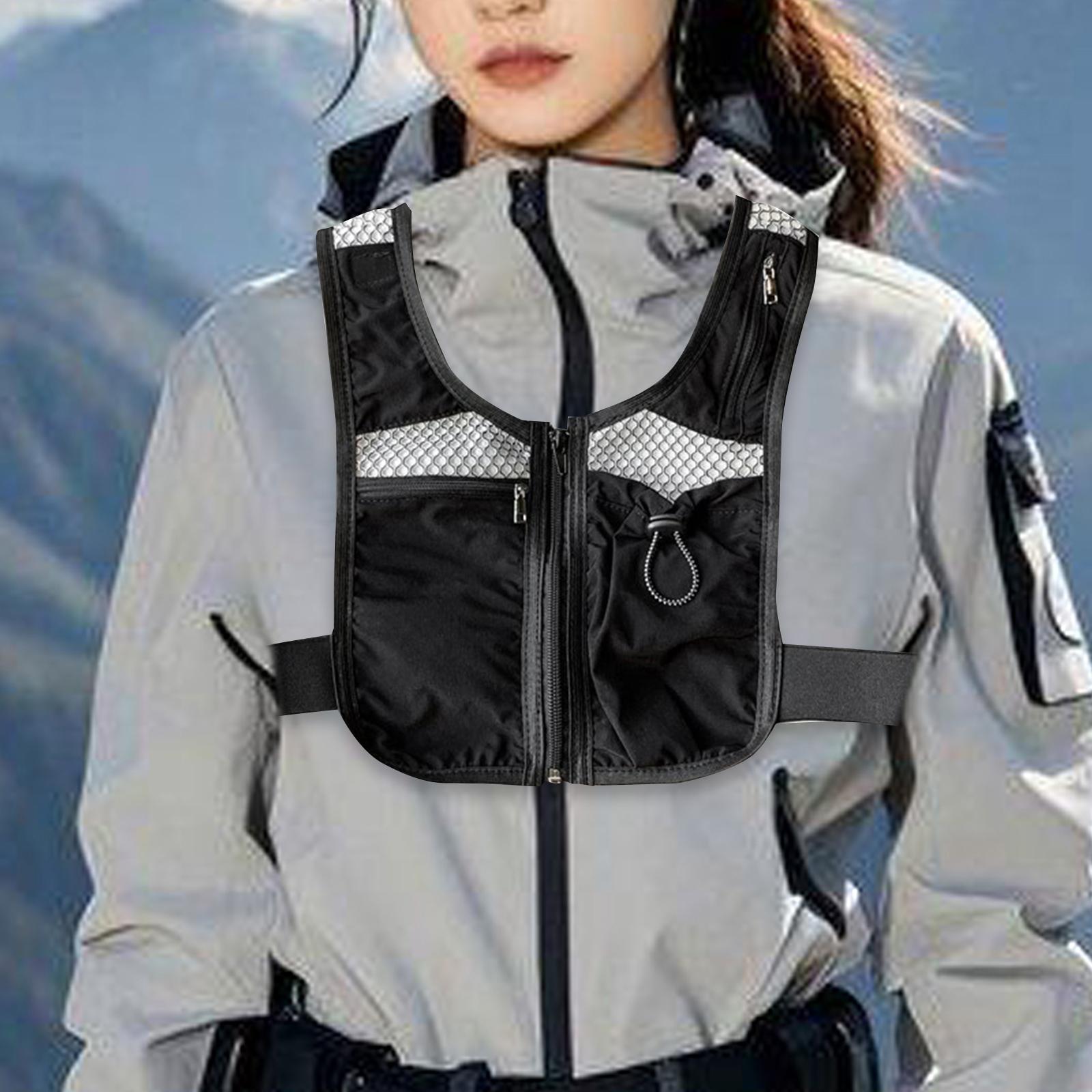 Reflective Running Gear Vest - Kamizelka do biegania z kieszenią na