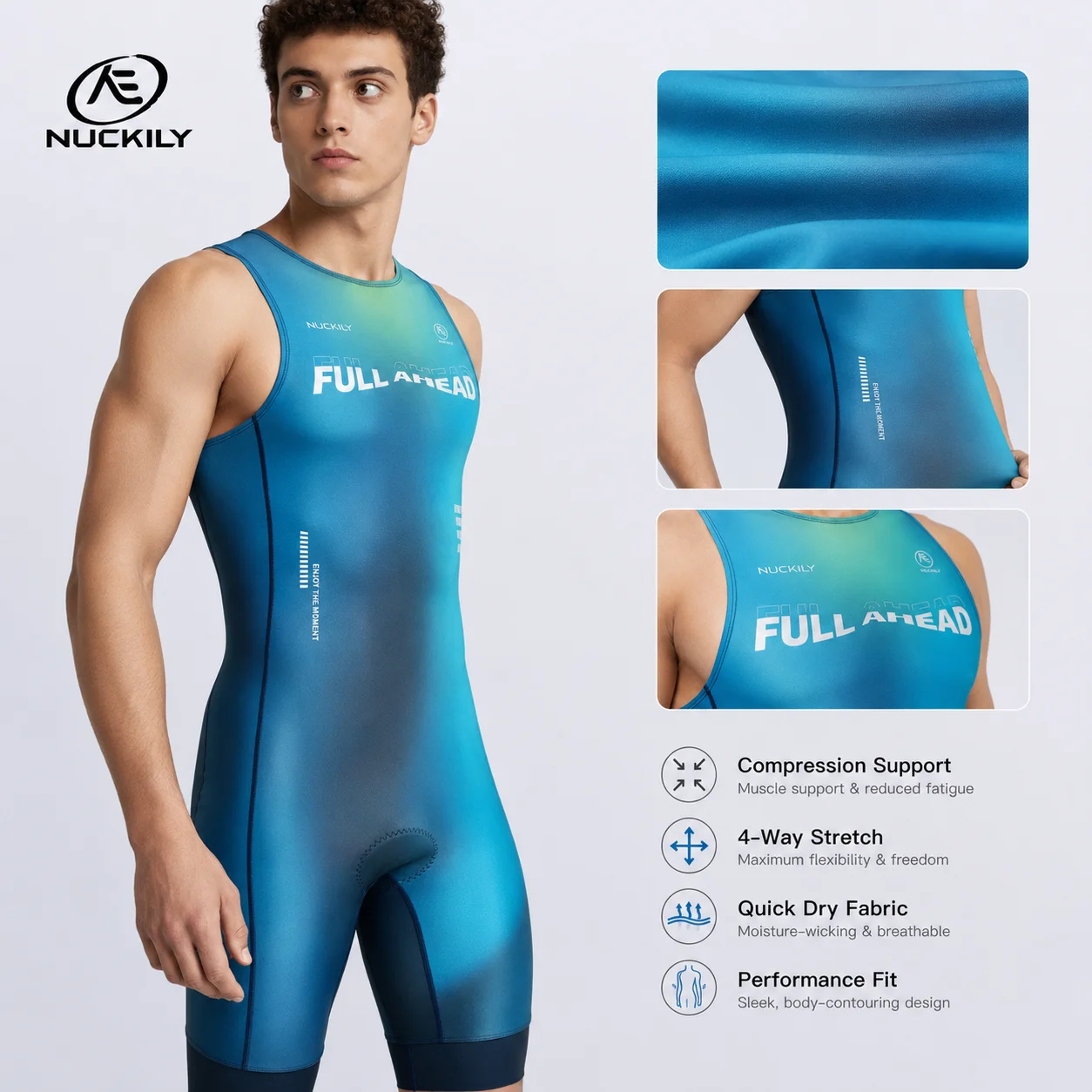 Kombinezon triathlonowy NUCKIL – Running Gear Youth recenzja i cena
