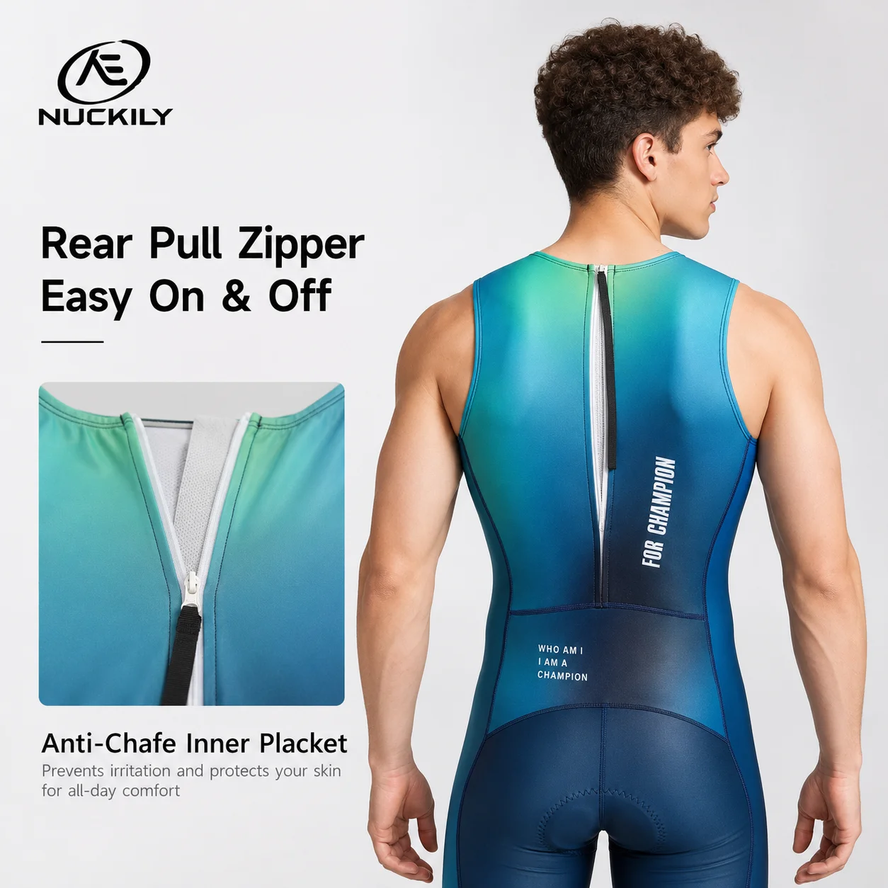 Kombinezon triathlonowy NUCKIL – Running Gear Youth recenzja i cena