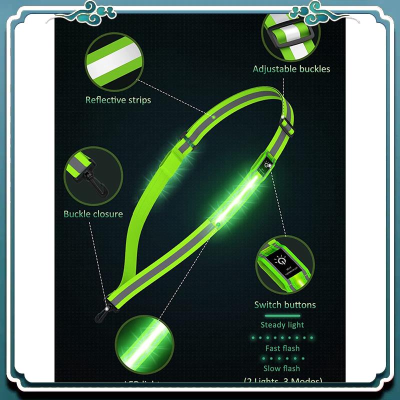Niezawodny pas odblaskowy LED, – Running Gear At Night recenzja i cena