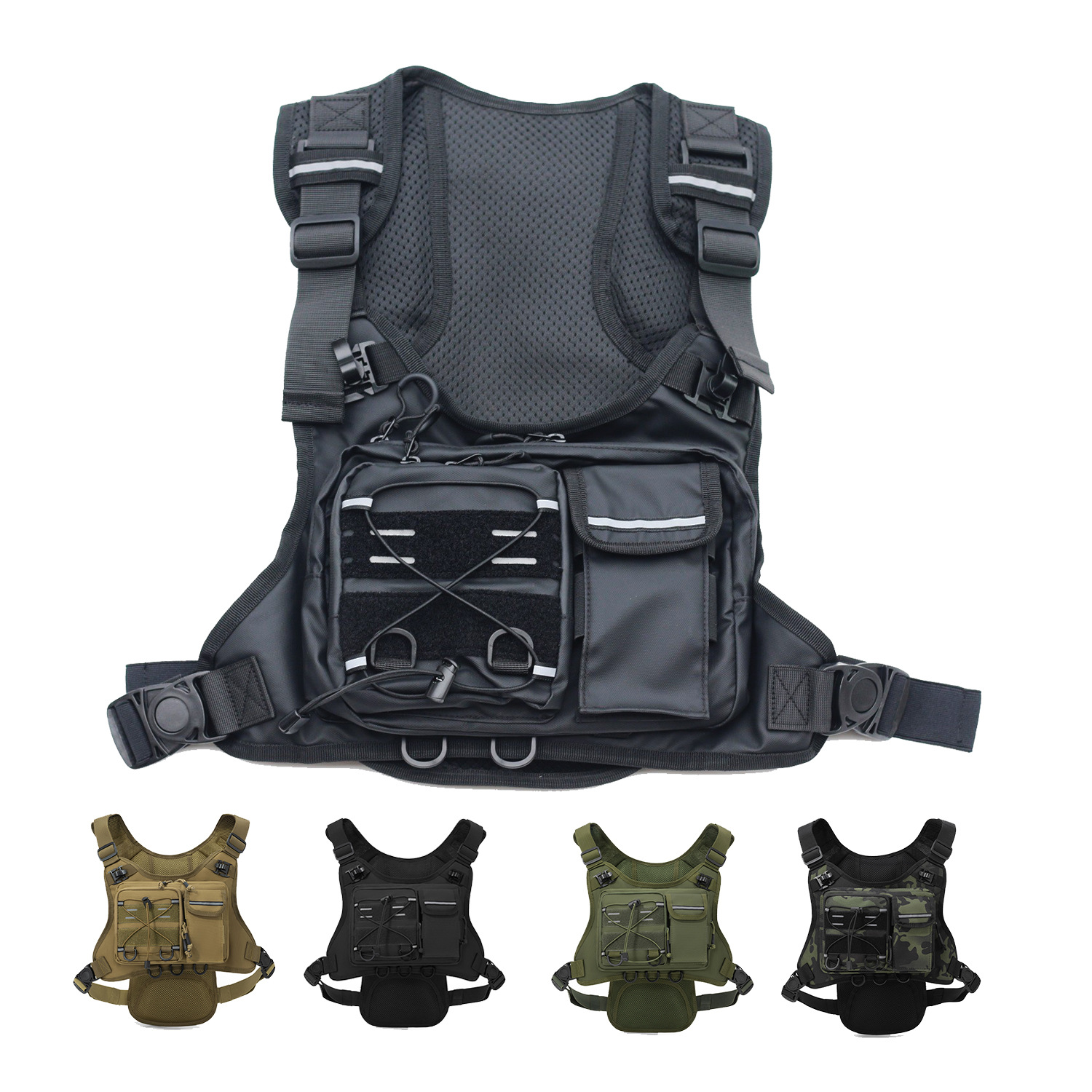 Taktyczna kamizelka z torbą na – Reflective Running Gear Vest recenzja i cena