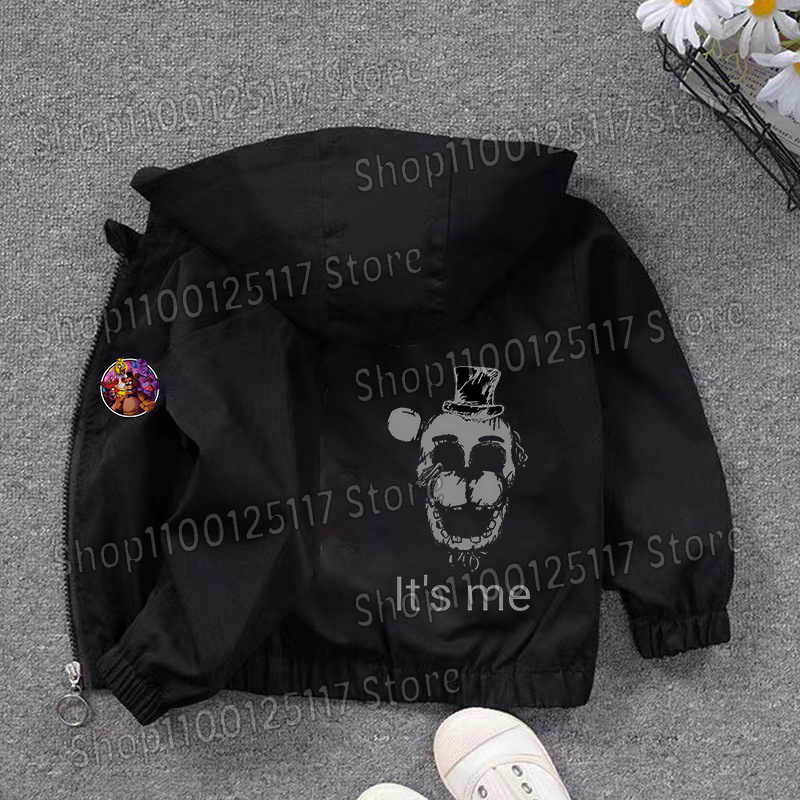 Kurtka z kapturem Fnafs dla ch – Running Gear Kids recenzja i cena