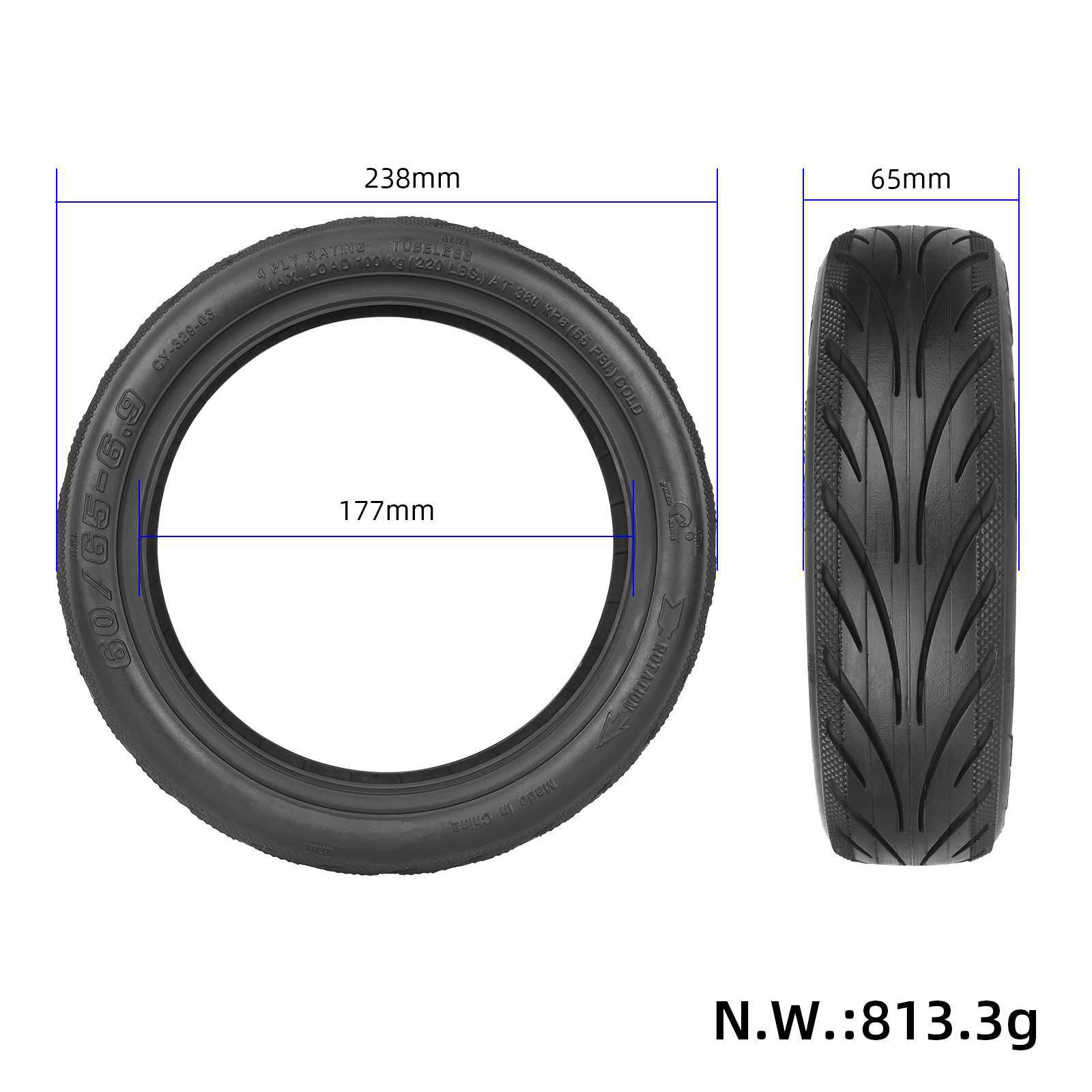 Opony przednie i tylne do hula – Running Gear Accessories recenzja i cena