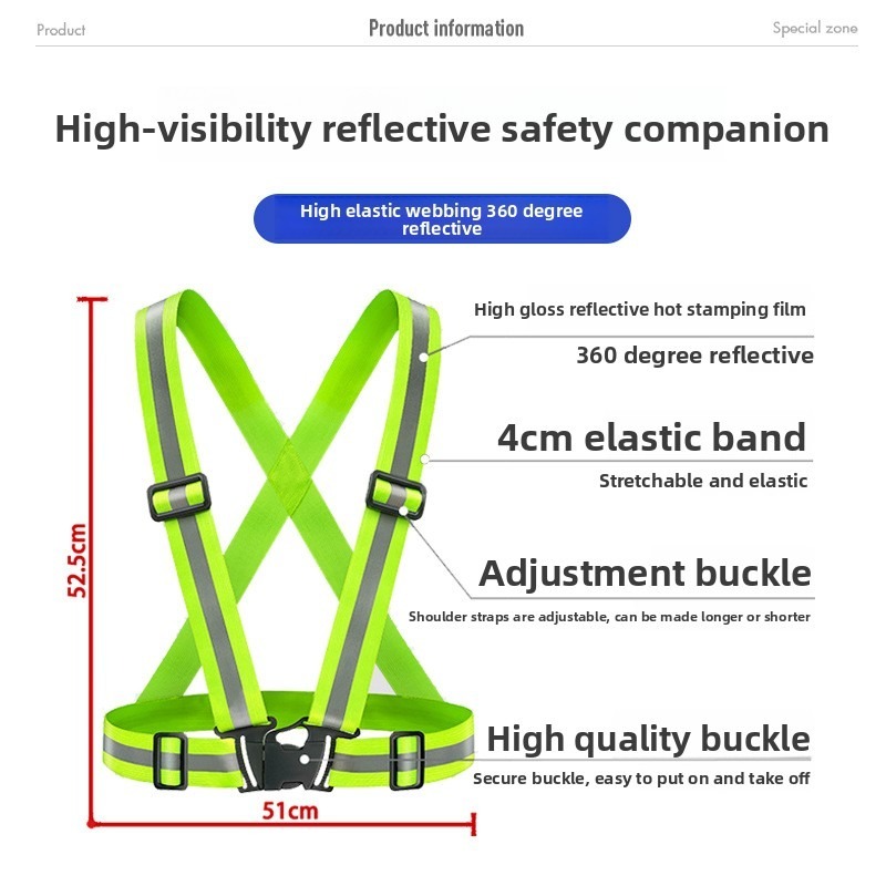 Regulowana, lekka, odblaskowa  – Reflective Running Gear Vest recenzja i cena