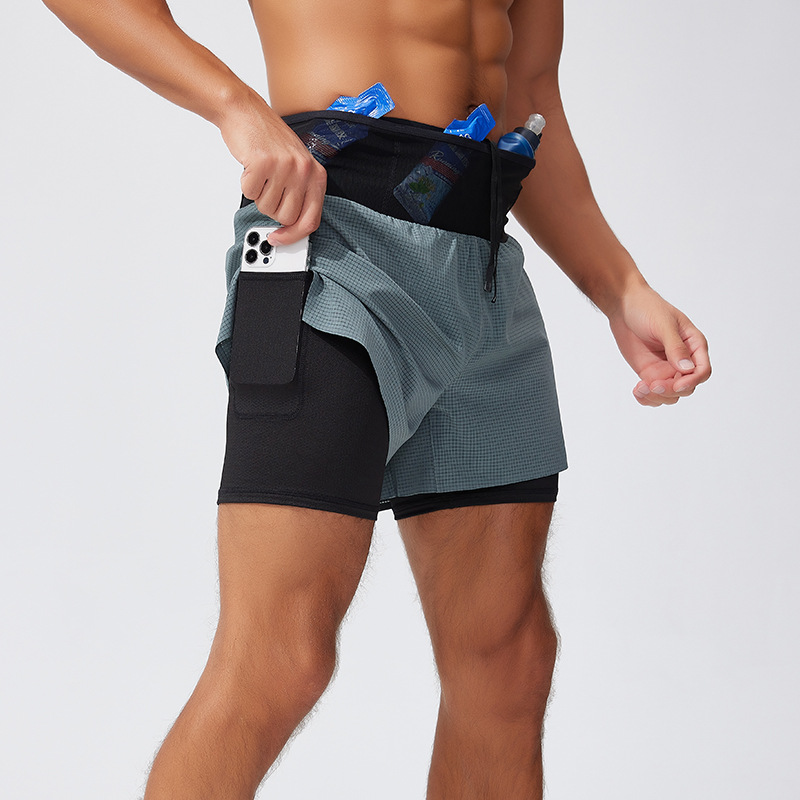 Męskie spodenki sportowe 2w1 z – Trail Running Gaiter recenzja i cena