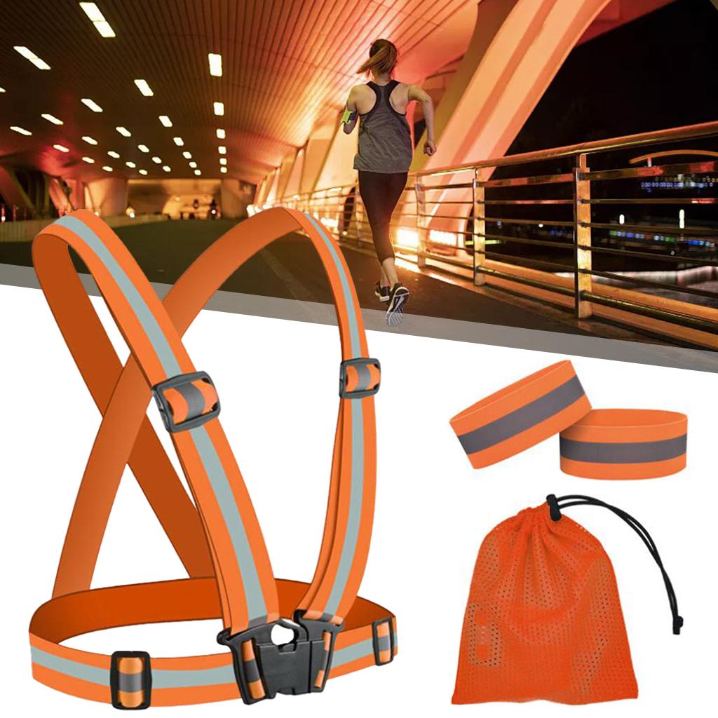 Odblaskowe, regulowane, elasty – Reflective Running Gear Vest recenzja i cena