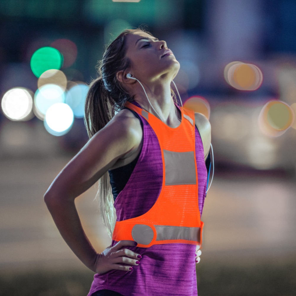 Kamizelka rowerowa odblaskowa  – Reflective Running Gear Vest recenzja i cena