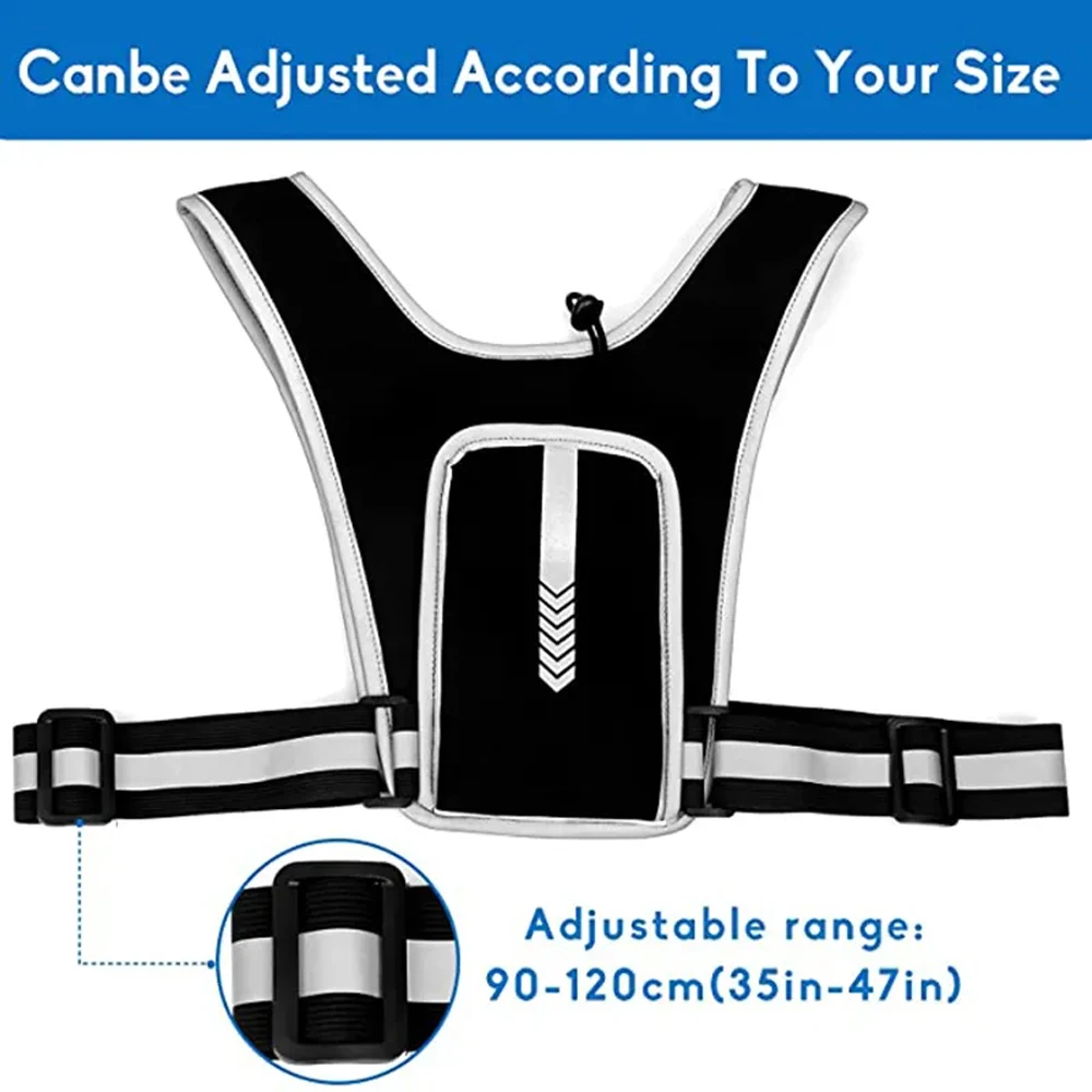 Kamizelka do biegania uchwyt n – Reflective Running Gear Vest recenzja i cena