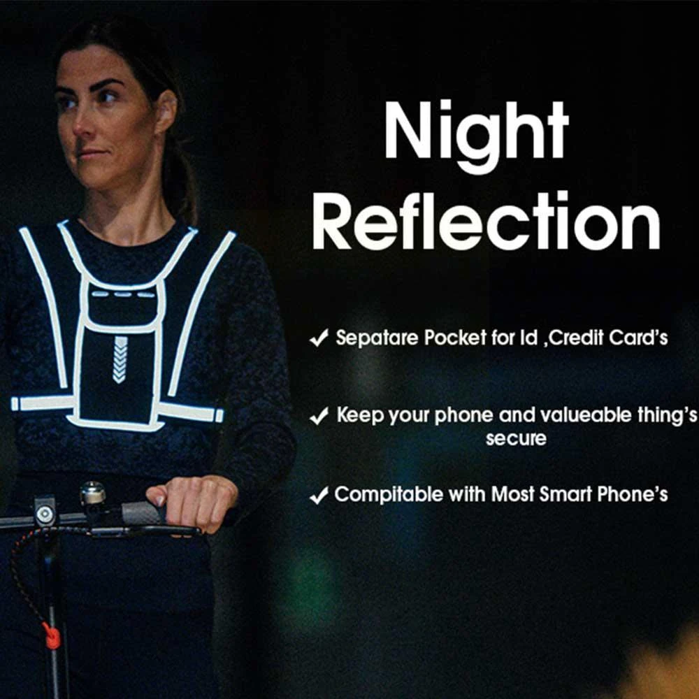 Kamizelka do biegania uchwyt n – Reflective Running Gear Vest recenzja i cena